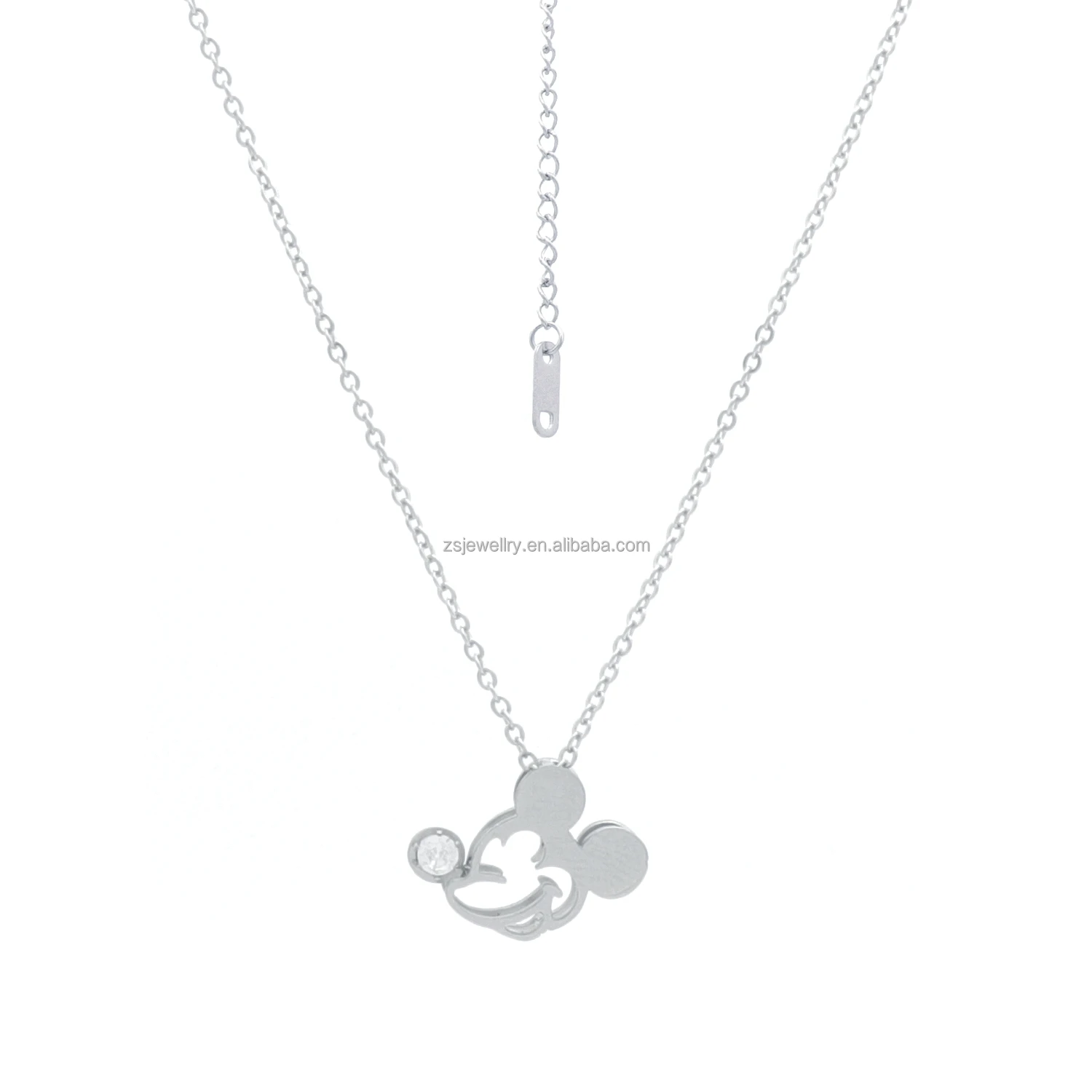 Hand Hamas Fatima Gold Plated Girl Custom Stainless Steel Custom Trouser Heart Chain Design Jewelry African 7690 Necklaces