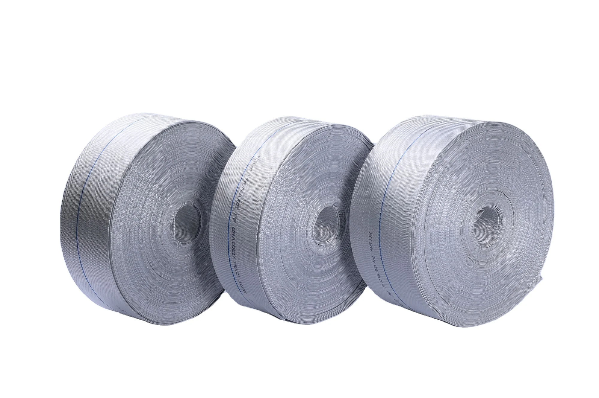 Light Weight PE Braided Lay Flat Hose For Irrigation