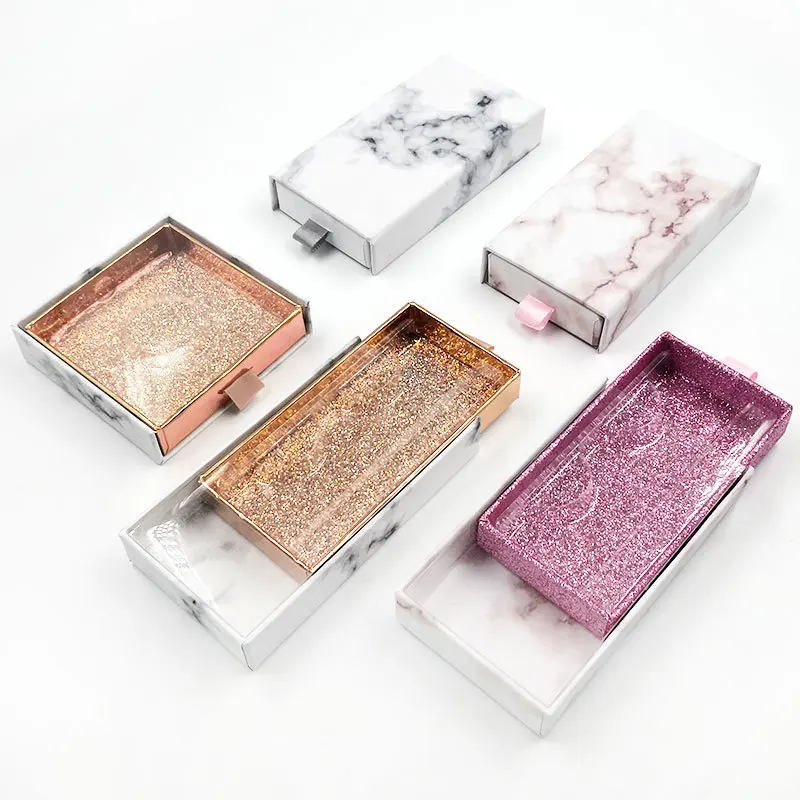 Colorful Custom Empty Nail Tip Box Press On False Nails Packaging Boxes Nail Box Packaging