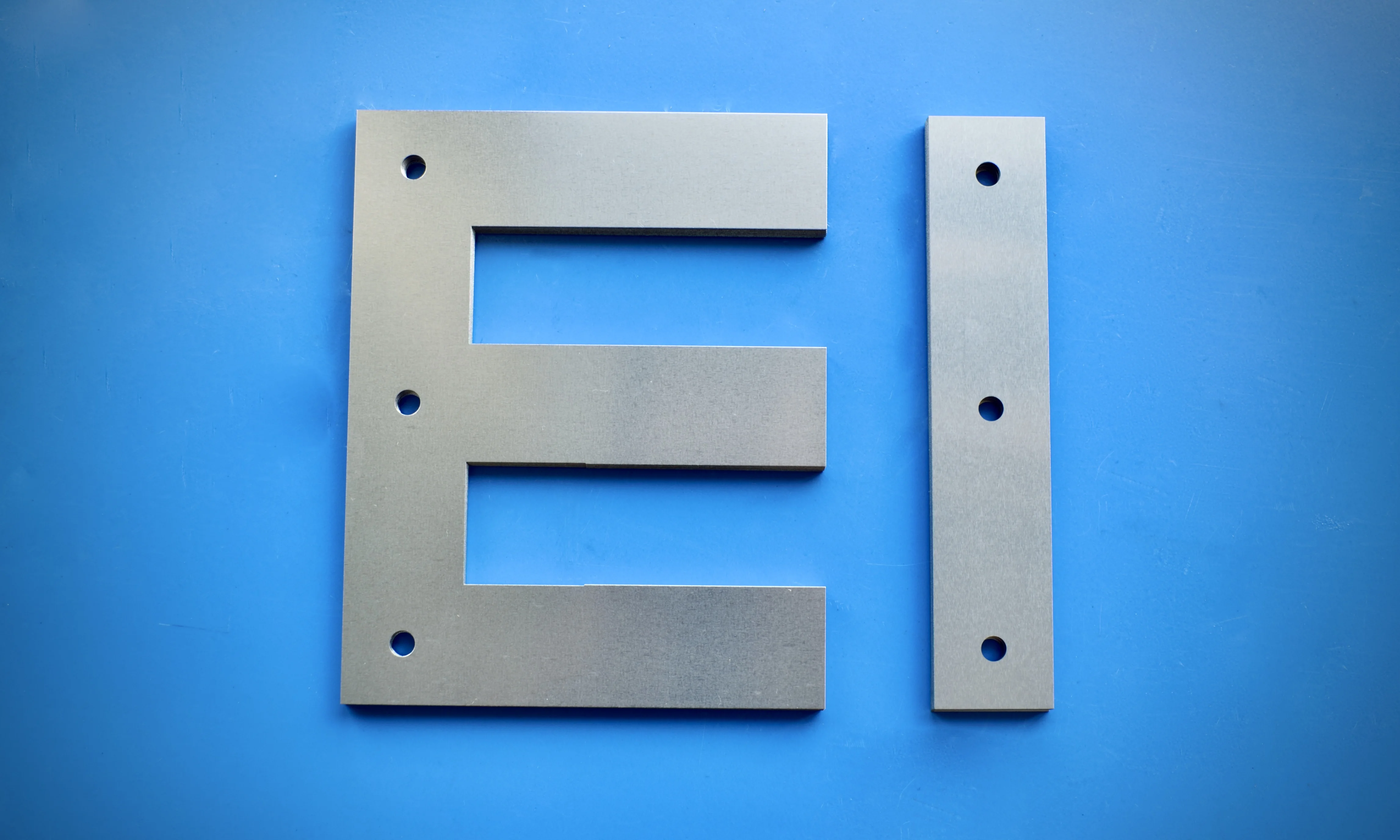 Lamination for transformers single phase EI and three phase EI with standard and air gap