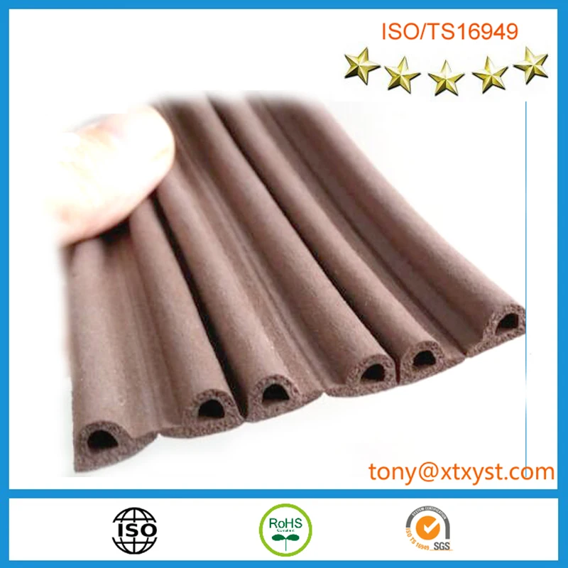 XYST Sponge  Foam type-D  Sealing Strip  for window or door