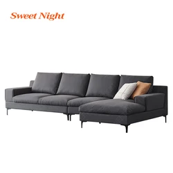tufted sectional lounge chesterfield modern design contemporary upholstered 7 seater fabric living room sofa