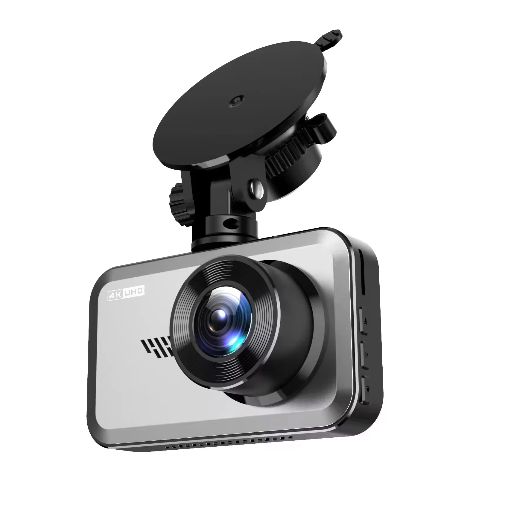 Dash Cam 4K+1080p Built-in GPS 3 inch LCD Screen Dashcam 170 Wide Angle Front and Rear with 32G TF Card Night Vision G-Sensor