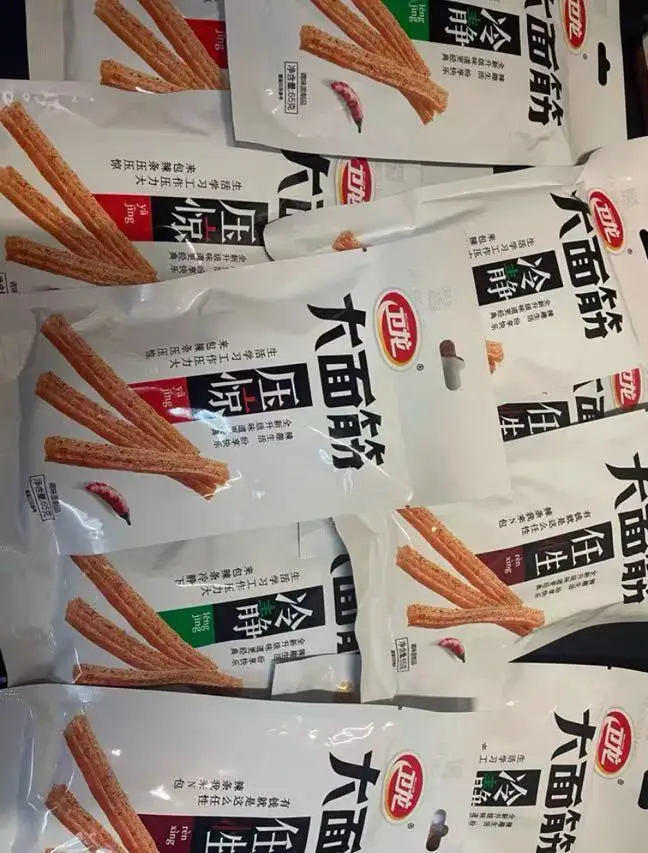 
Wholesale hot soy products traditional pepper nostalgic gluten and casual spicy snacks nostalgic gluten 