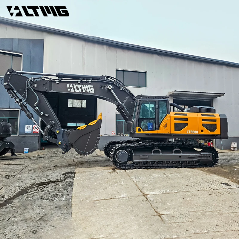 LTMG crawler hydraulic big excavator machine 60ton new crawler excavator with high quality
