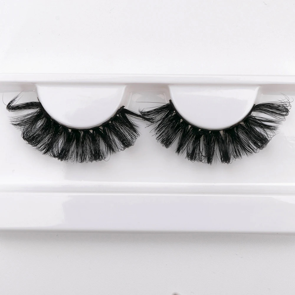 cruelty free vegan russian lashes DD curl wink winged eyelash extensions extra curly d curl mega volume strip lashes