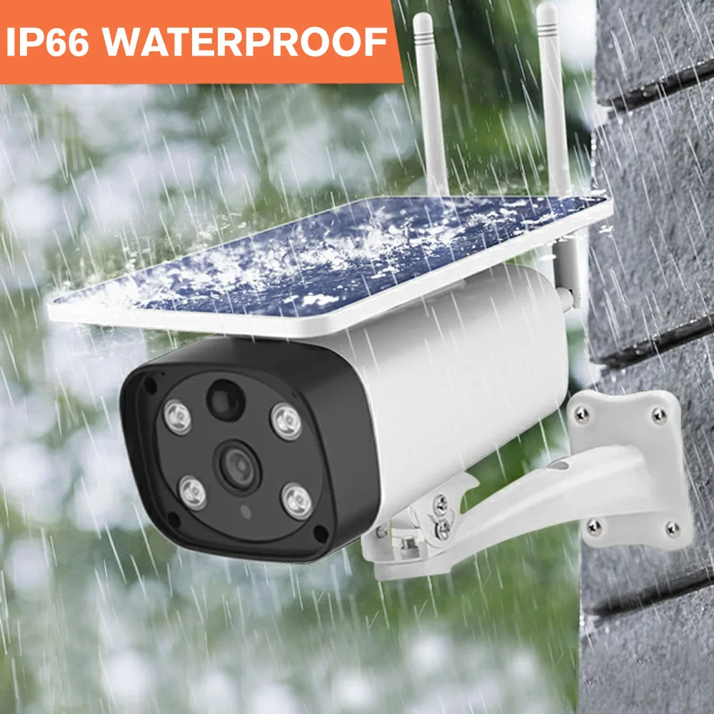 4g sim wifi cctv для наружного наблюдения Беспроводная Солнечная камера безопасности