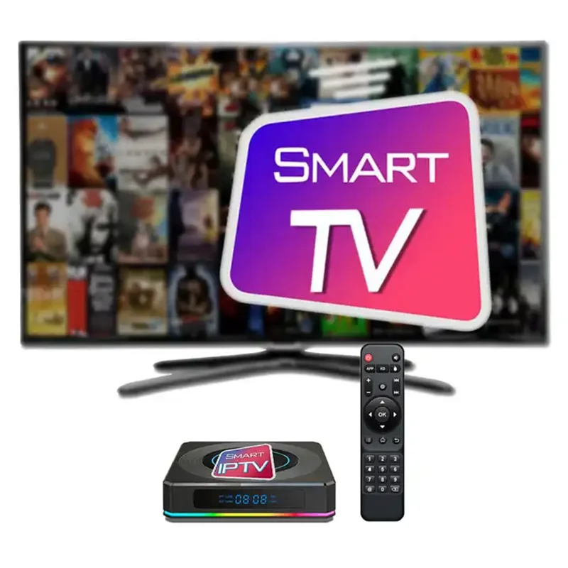 Android TV Box Бесплатная пробная 4K IPTV подписка 12 месяцев M3u тест mega Smart панель реселлера Iptv m3u