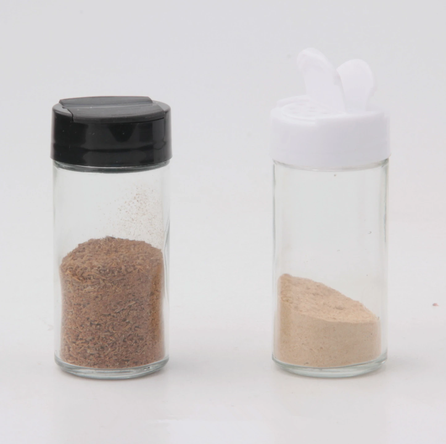 Kitchen Salt Glassware Herb And Spice Glass Jars Seasoning Bottle Spice Shaker Salt and Pepper Bottle Empty Spice Container