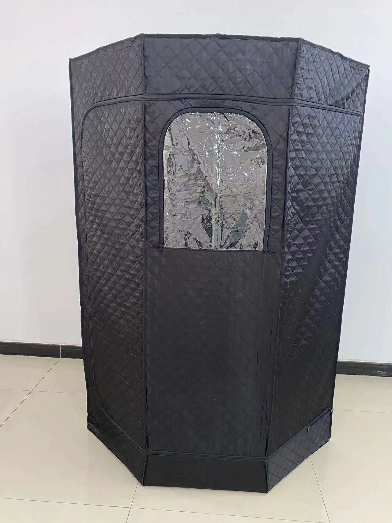 Steam Sauna Tent Home Portable 2 Person Steam Room With Foldable Chair And Remote Control