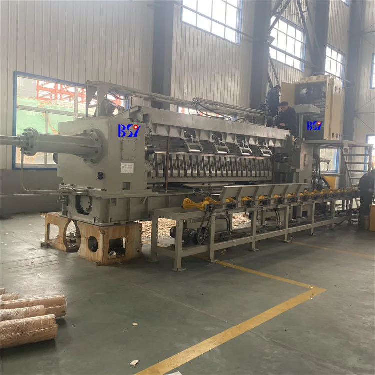 OSB production line/Spindle veneer peeling machine for OSB/plywood machinery