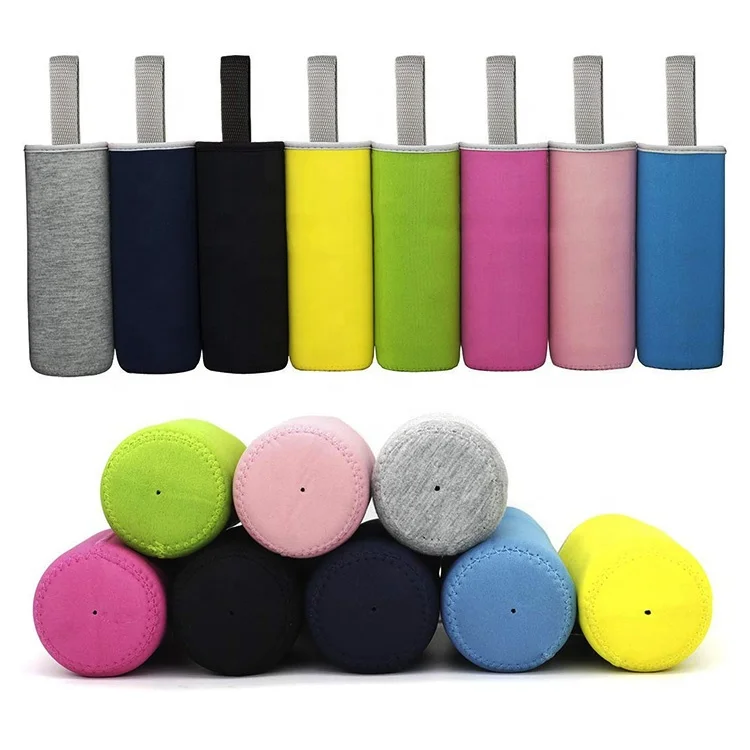 Fashion folding Waterproof cover water neoprene bottle sleeve holder