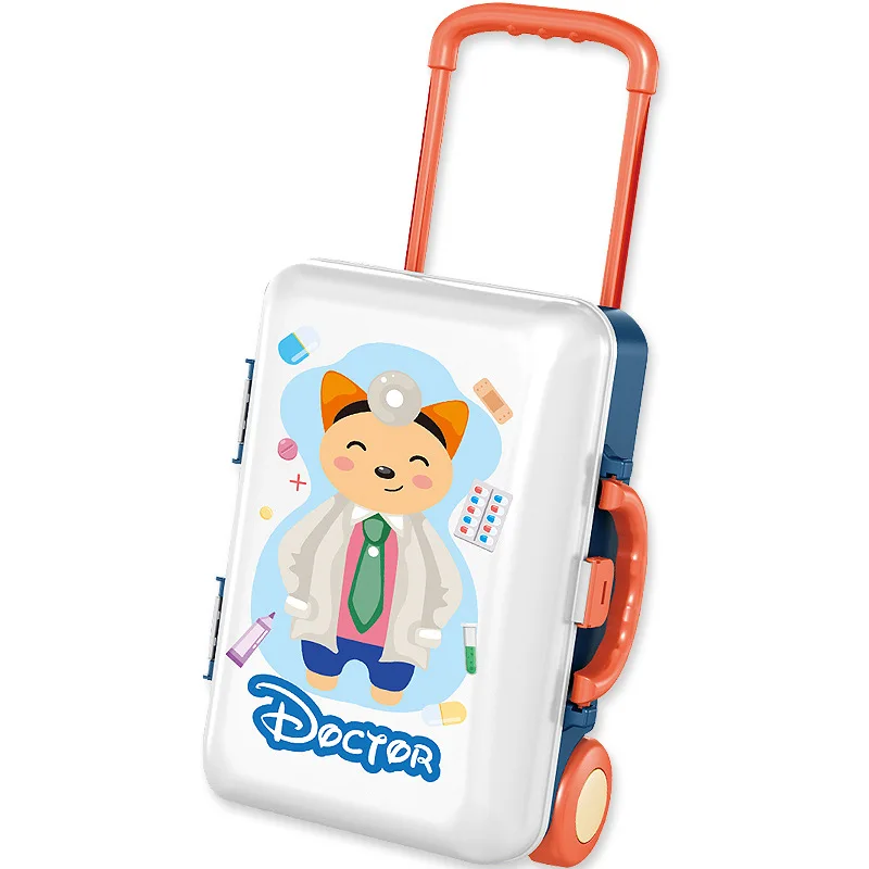 Hot sale Suitcase Doctor Toys Pretend Play  Briefcase Playing Doctor Toy Set    Medicine Box  Toys