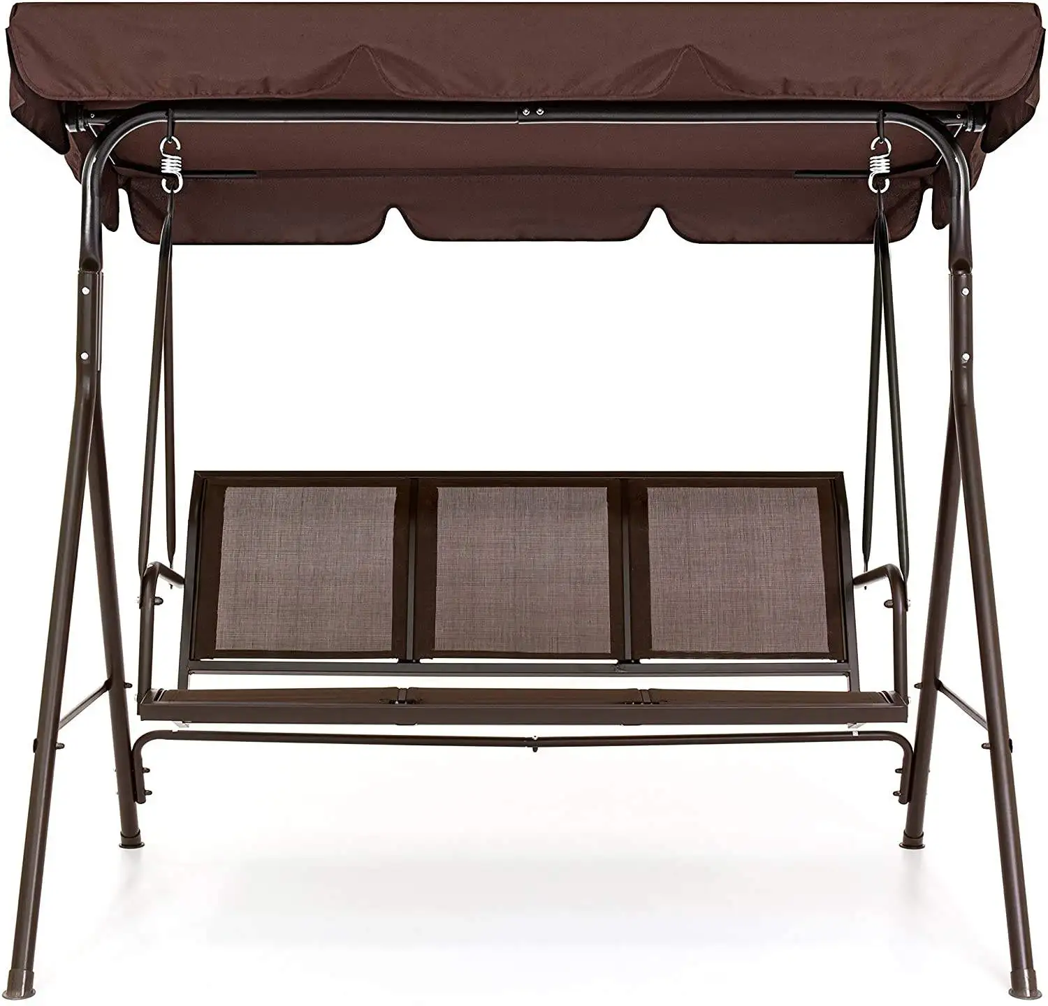 Luxury outdoor Furniture 3 seat Rocking Chair Patio bench swing