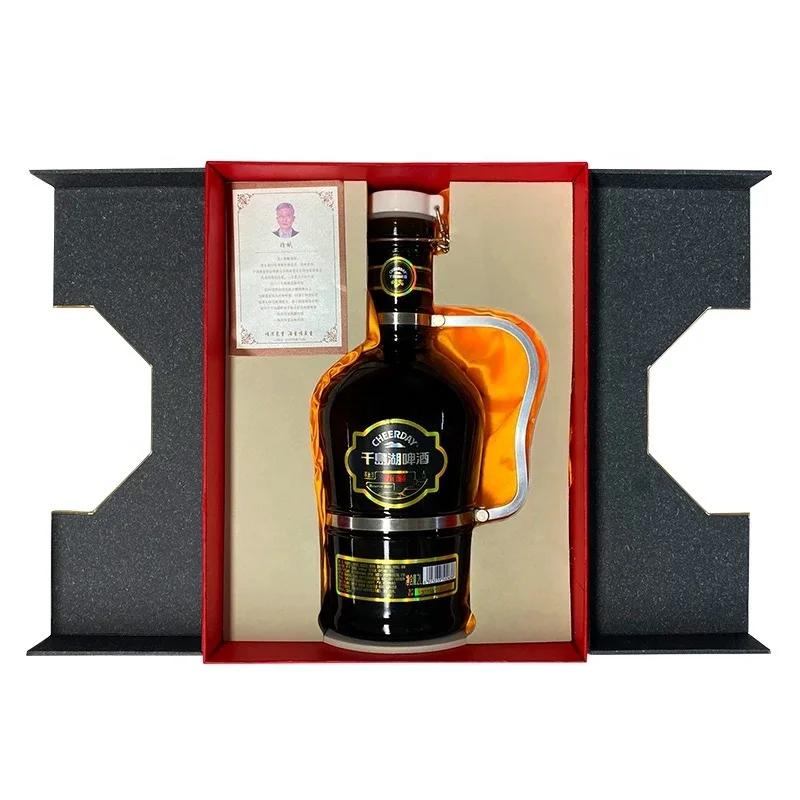 
Cheerday Bottle Craft Beer Brand 5.5%vol 2L Smoked Beer Pasteurimd Beer 2203000000 Acceptable from CN;ZHE Original Ale 4 Kg Dark 