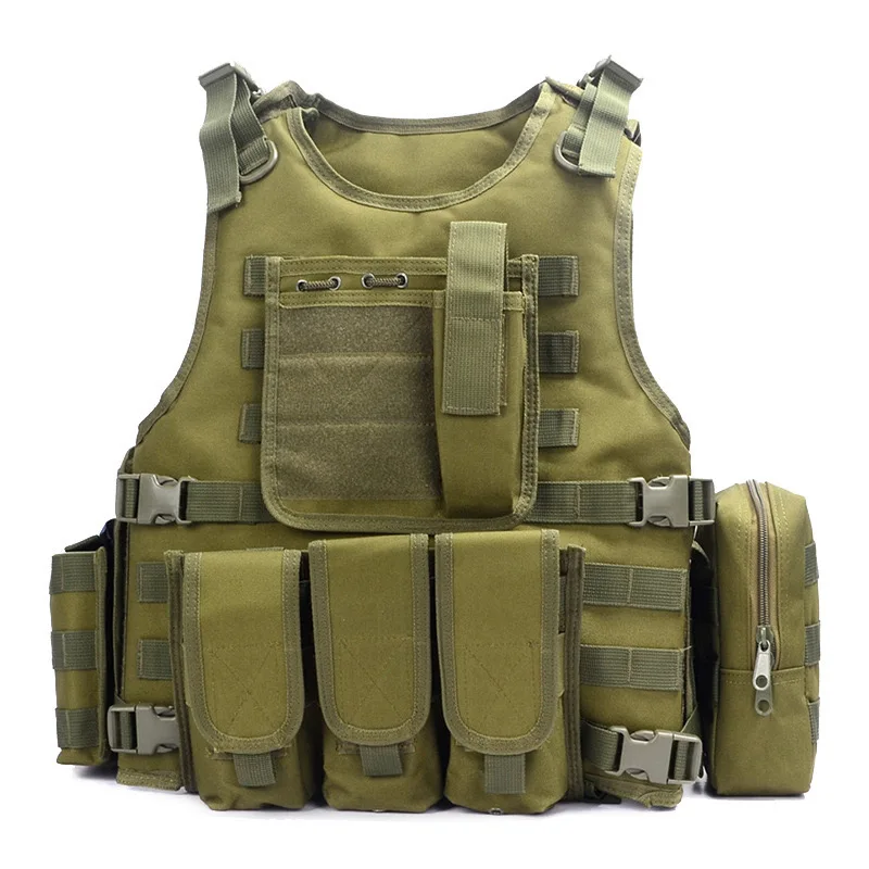 Adjustable Safety Defense Tactical Vest Outdoor Equipment Hunting Personal Protection Custom Tailored Safety Clothing