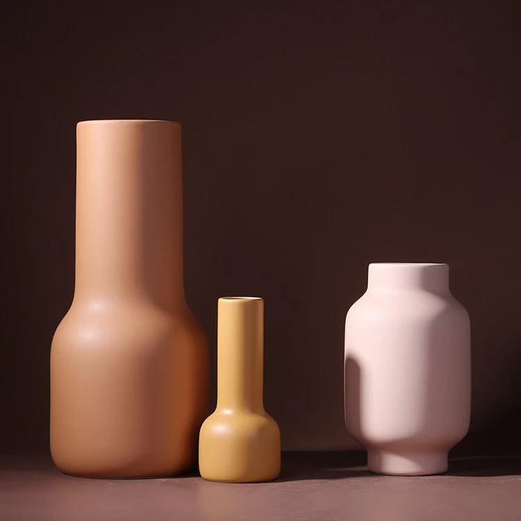 Wholesale products nordic ceramic vase home designs custom ceramic vase for modern home decor