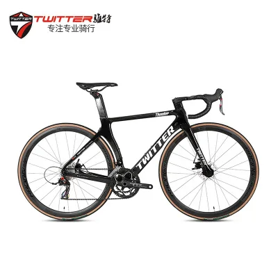 Thunder Bicycle 700C Aero Carbon Road Bicycle T800 Toray Carbon Fiber Frame Disc Brake Carbon Fiber Road Bike Support ODM OEM