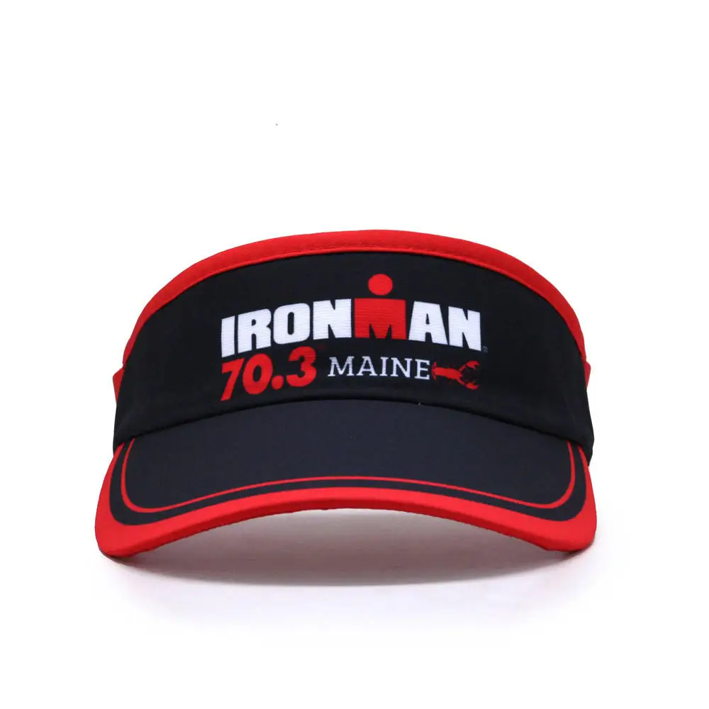 Hot selling custom summer sports cap running sun visor golf caps