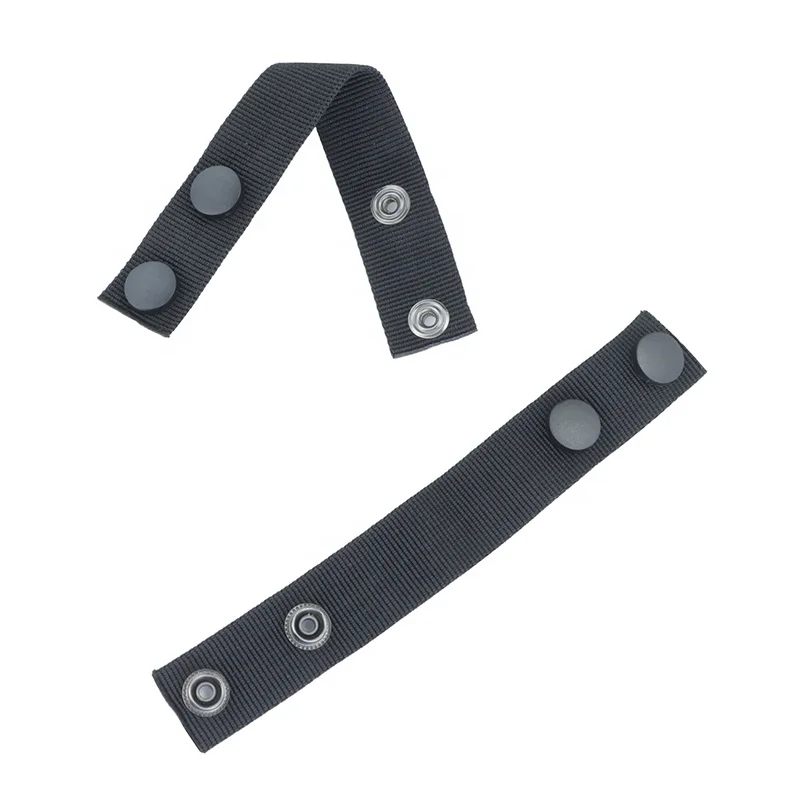 Belt Keepers With Double Snaps, Nylon Duty Security Belt Loop, Law Enforcement Belt Accessories For Outdoor Sport Belt Fixing