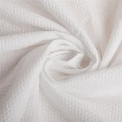 Outdoor portable custom towel disposable Viscose  polyester white towel