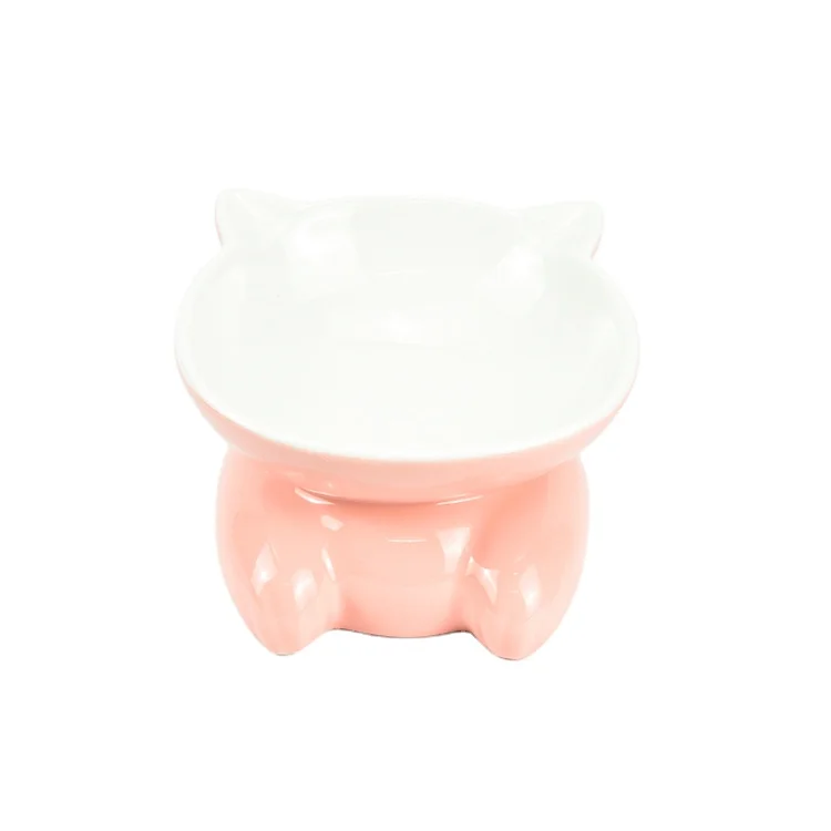pet ceramic bowl cat water feeding bowls food bowl dog feeder toy for dogs