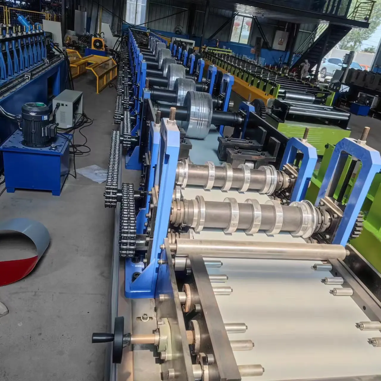 Full Automatic Rain Water Steel Downpipe Roll Forming Machine/water Falling Down Gutter Making Machines