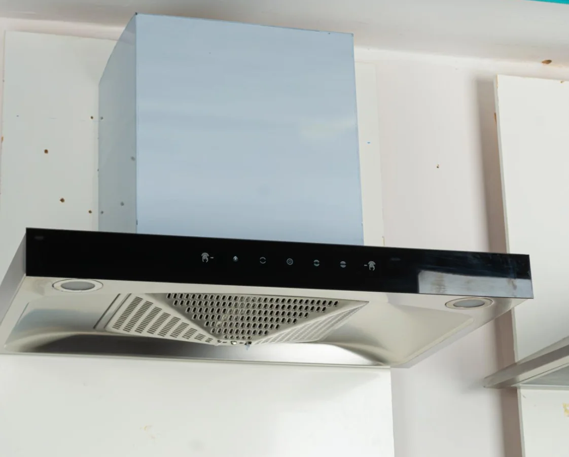 Kitchen appliance cooker hood stainless steel chimney touch switch extractor range hood Strong ventilation smoke exhaust hood