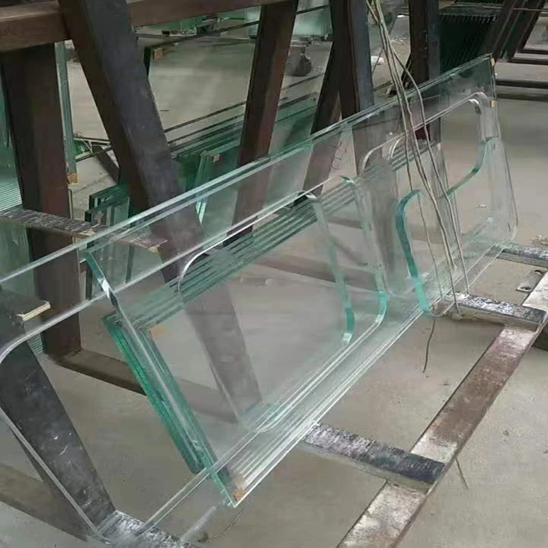 float glass machinery glass drilling machine with glass transport rack edging machine