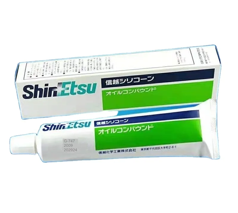 G-747 Shin Etsu, сделано в Японии, теплопроводность высокого качества, теплопроводность 1,09 Вт/мК в транзисторах, термисторов и различных