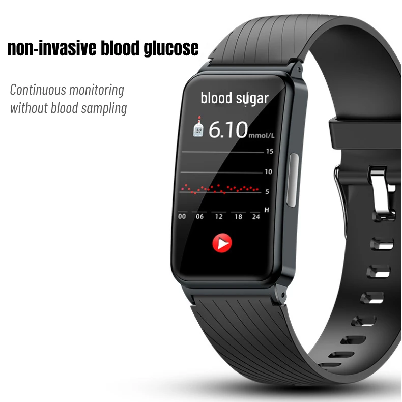 EP01 Noninvasive Blood Glucose Bracelet Sports Smart Watch