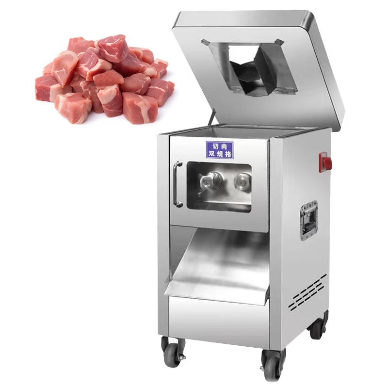 Multifunctional Steak Mutton Meat Slice Machine Long Slice Fresh Meat Slicer Machine