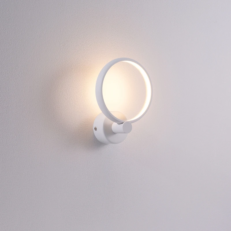 modern style 6W aluminum black wall surface mount led wall light