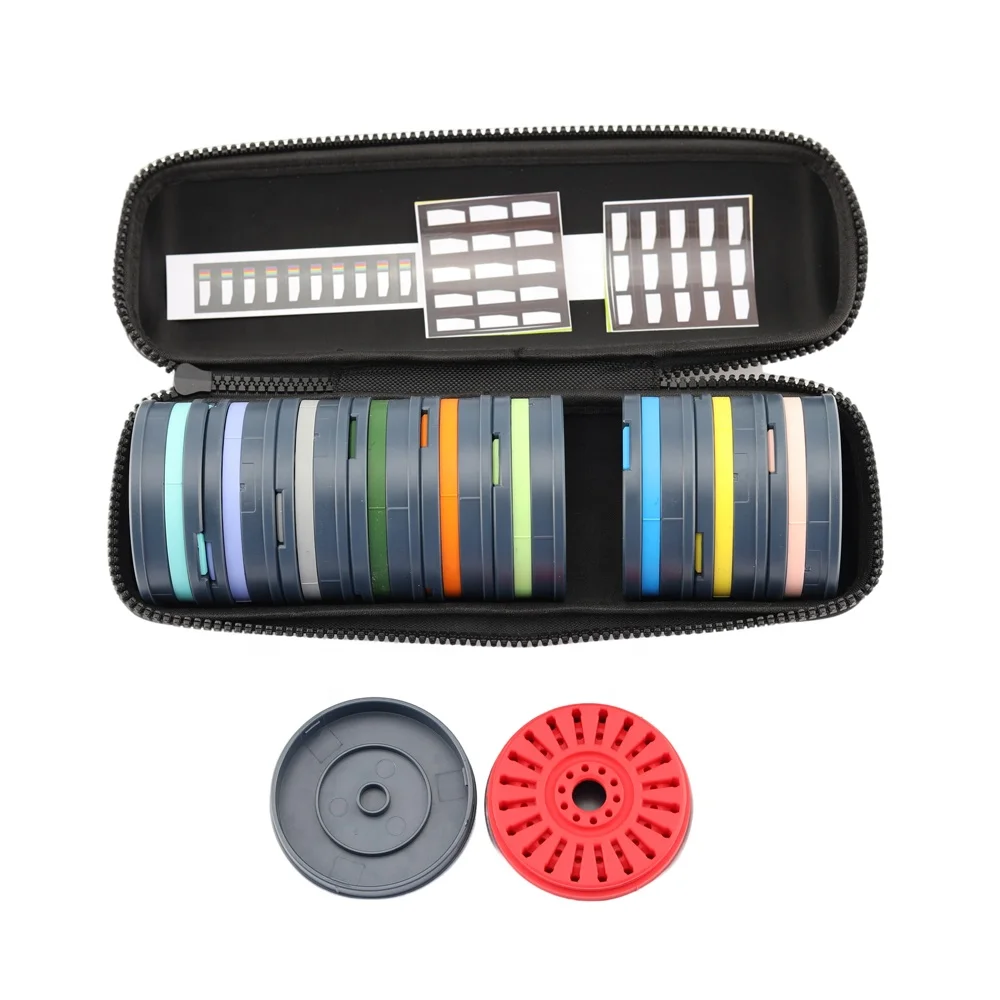 High-end color chip sorting box Pureplay Poker Club Portable Chip Collector Set Multi-function Chip sorting transponder 10 box