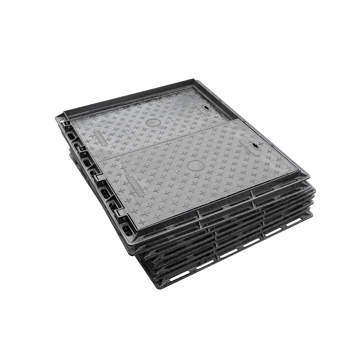 Customized size En124  ductile iron manhole cover machine manhole cover tanker D400 manhole covers