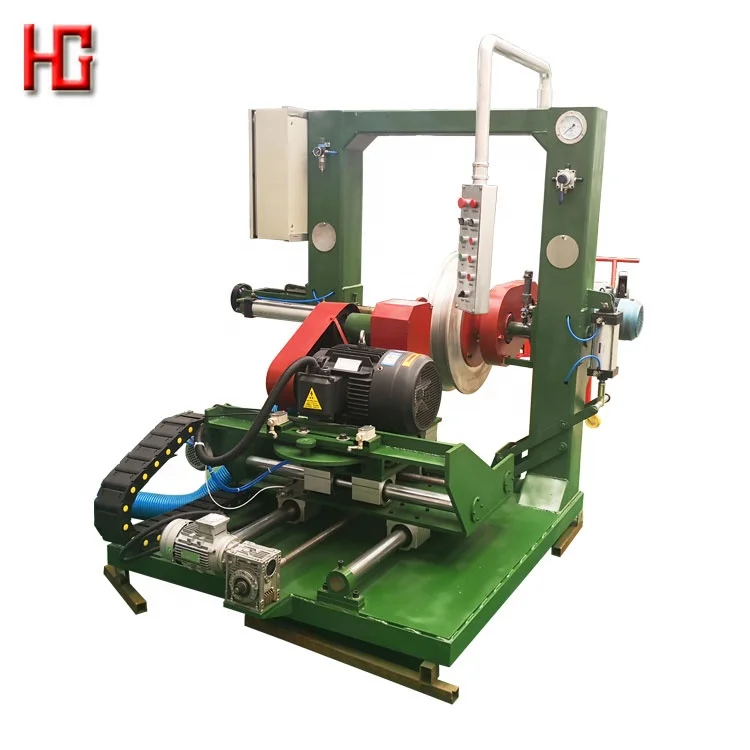Tyre retreading machines rubber grinder tire retread buffing machine forklift solid tire rubber strip polishing