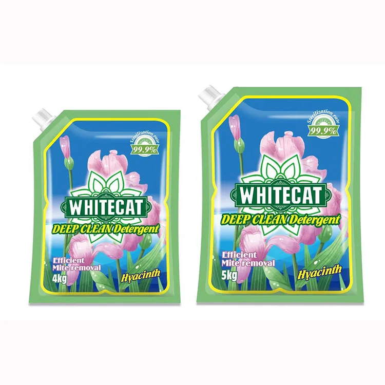 Упаковочный пакет Whitecat с эффектом глубокого очищения стиральный порошок индивидуальным обслуживанием