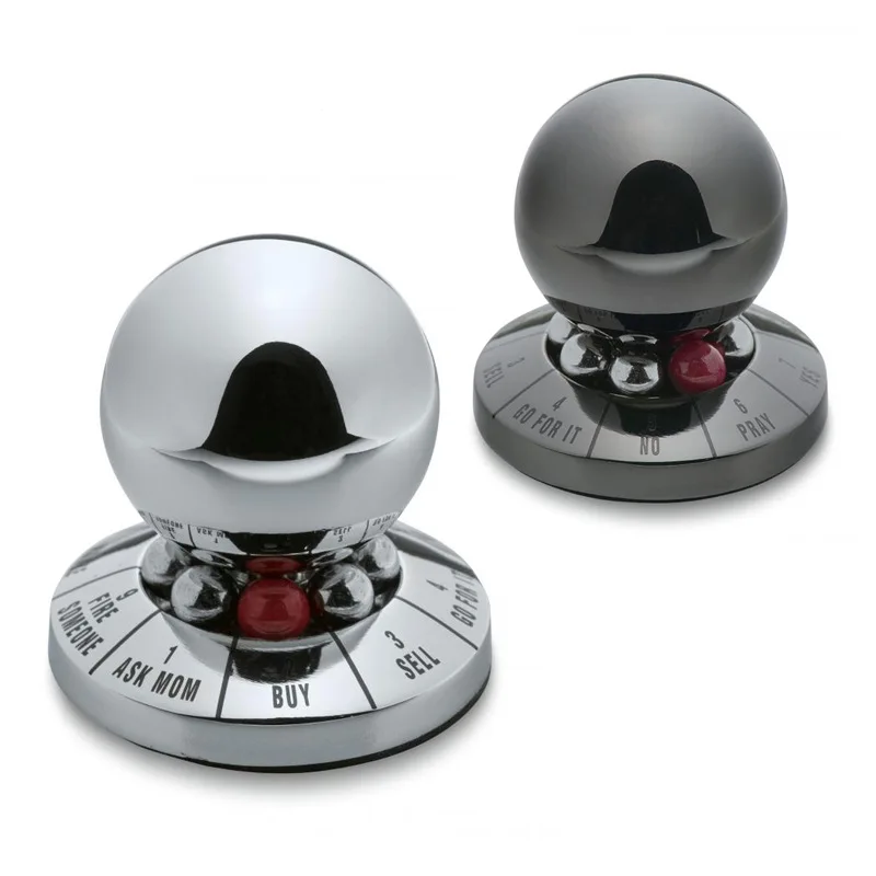 Factory Wholesale Intelligent Promotional Gift Decision Maker Ball Heavy Paperweight Magnetic Magic Prediction Making Ball