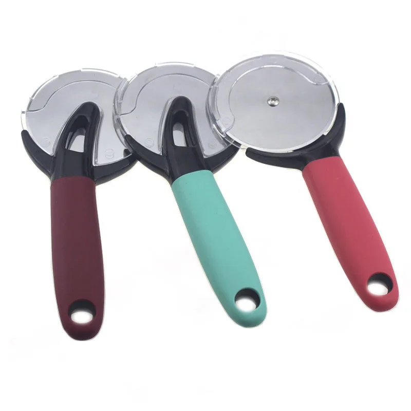 Home Kitchen Tools Round Roller Knife Stainless Steel Pizza Cutter Pie Cutter Pancake Pastry Divider