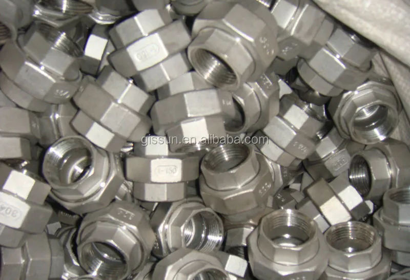 Steel fittings-en 10241  bs1740 stainless steel railing fitting and  threaded fitting
