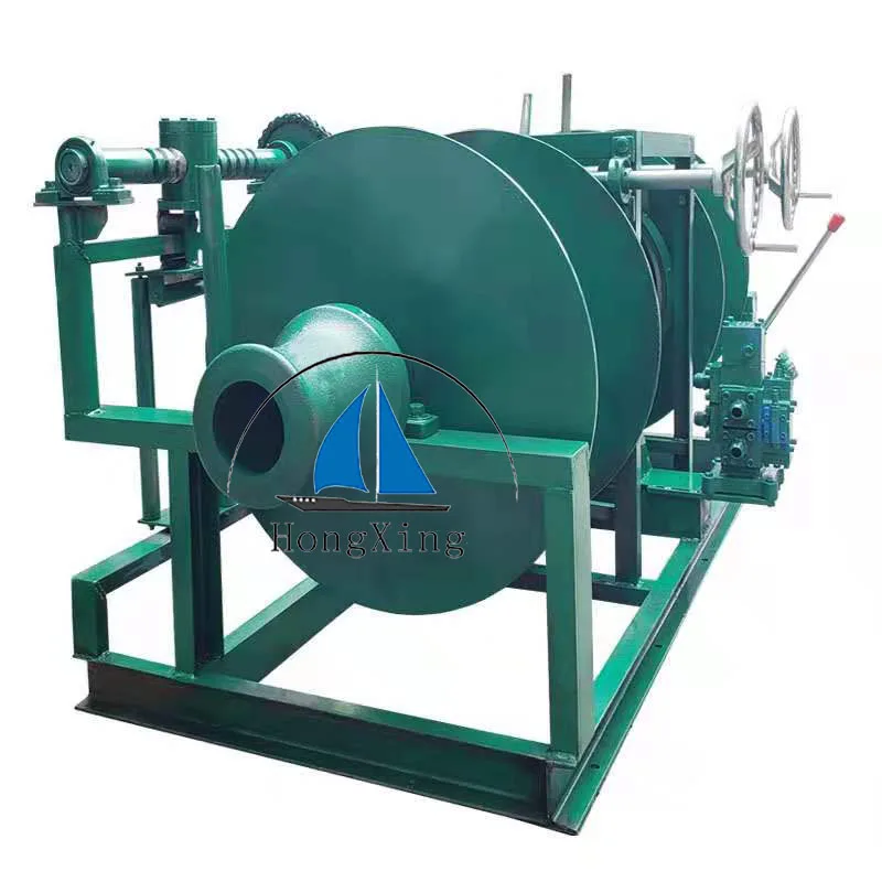 Marine winch 2 tons 3 tons 5 tons small and medium-sized winch twin-wheel belt clutch brake rope winch trawl machine