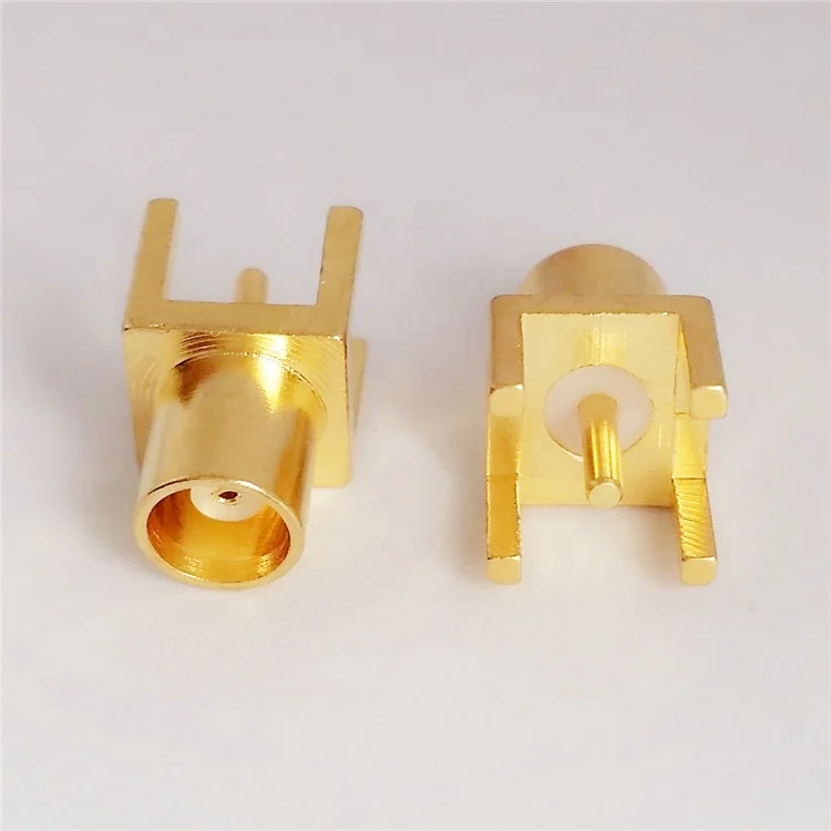 High-performance RF connector MCX-KE female welding plate patch PCB fixed MCX-KHD headphone socket