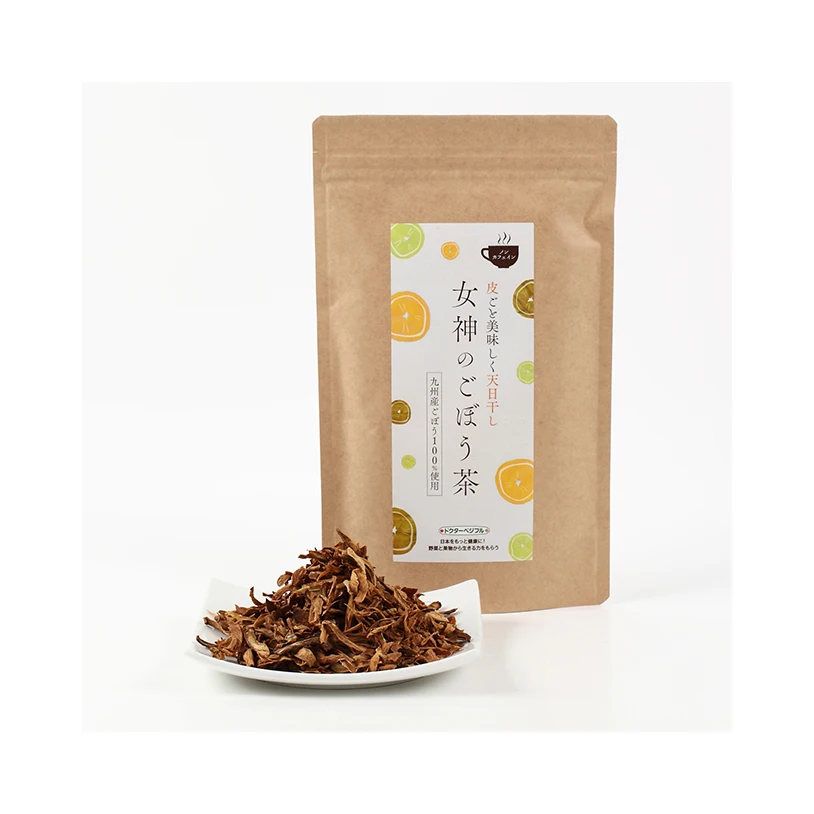 
Japan Bagged Hand Made Dried burdock benefit organic beauty slimming tea 
