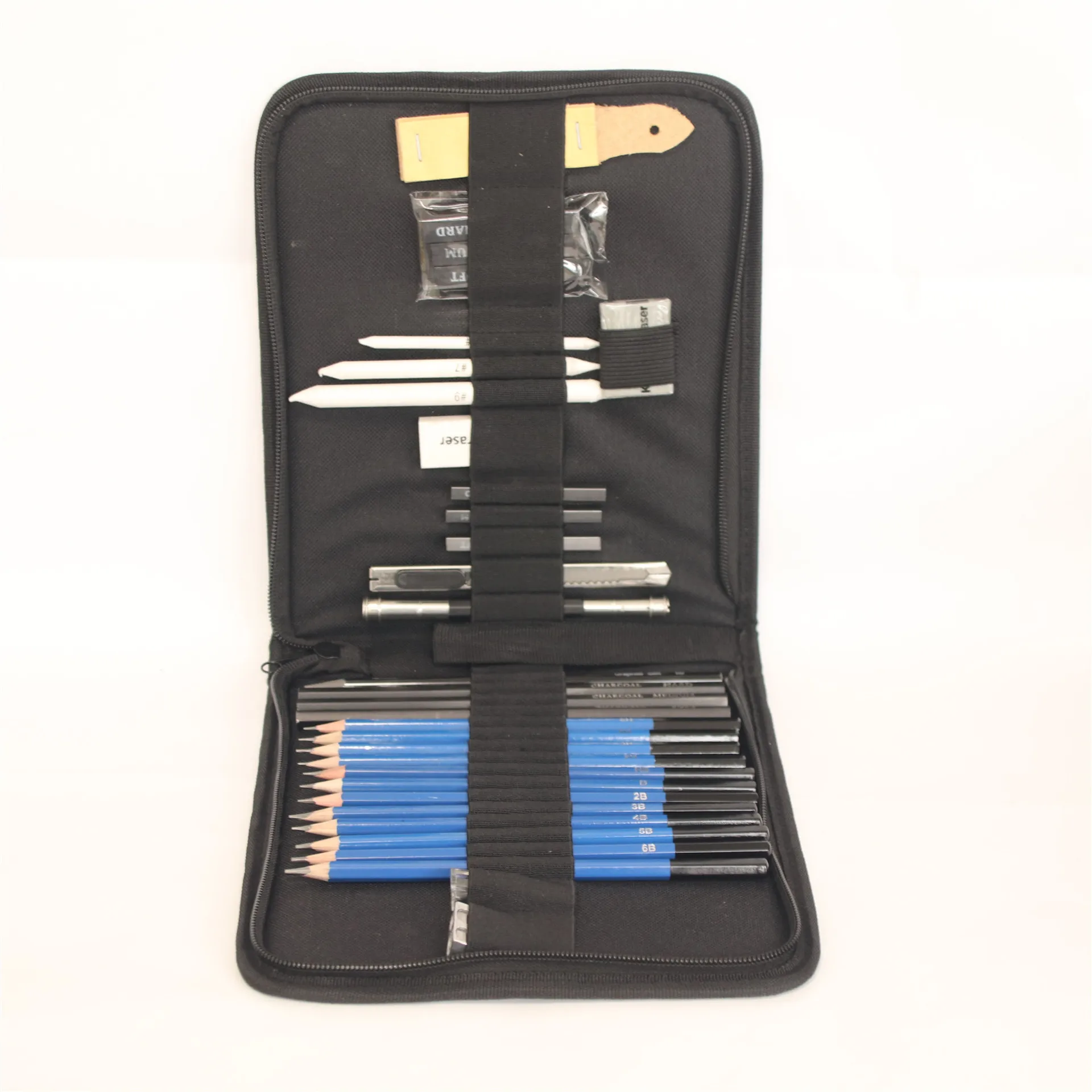 Cross-border new 35 pieces painting set art drawing supplies Sketch kit Sketch pencil set