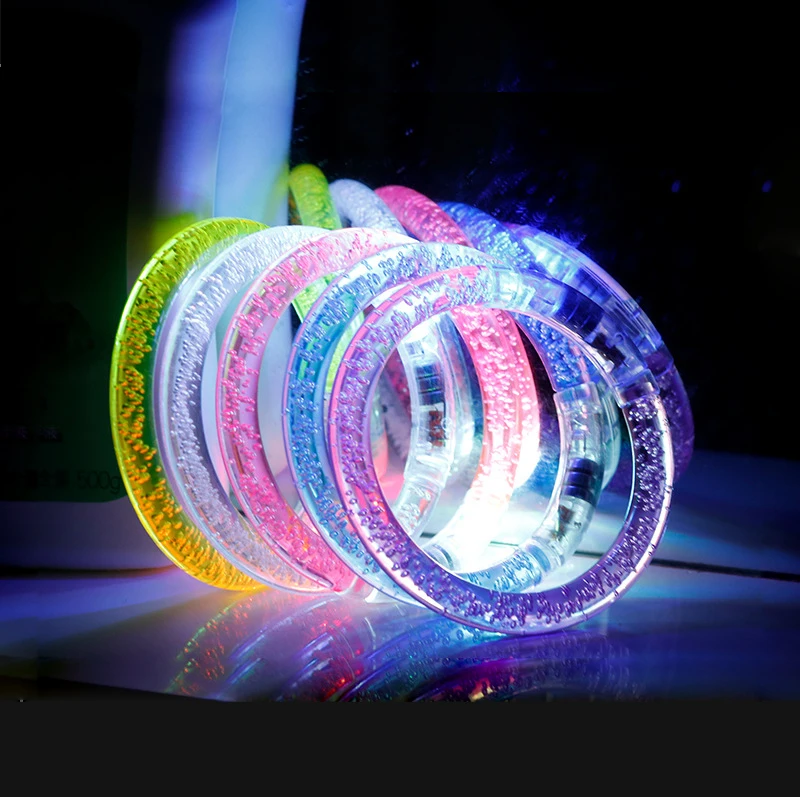 Factory Direct Sale High Quality Bar Nightclub Wedding Party Event Party Supplies Dmx Remote Control Led Light Wristband