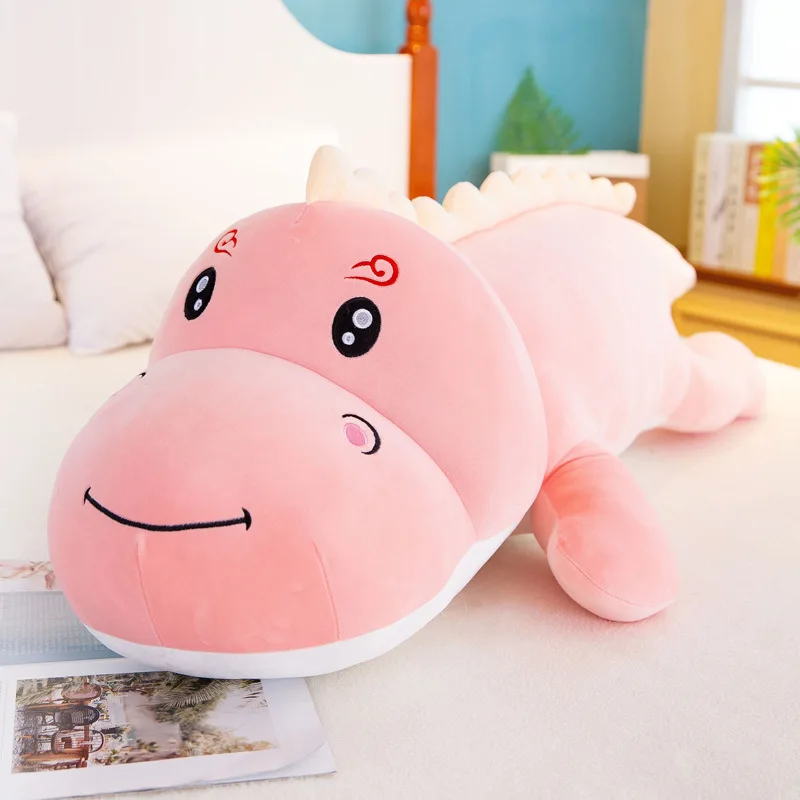 Customized Wholesale Cartoon Creative Dinosaur plush toy doll Cretaceous herbivores triceratops plush doll birthday gift girl