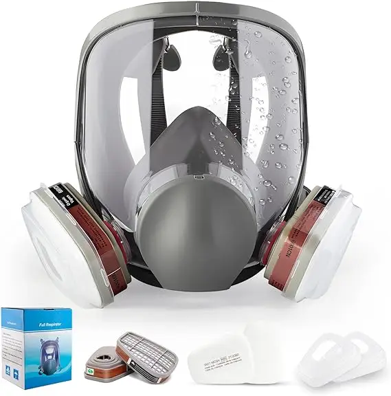 Hot Sell Gas mask 6800 full cover face mask body for spray paint Chemical gas protection Easy to clean Smoke dust protection