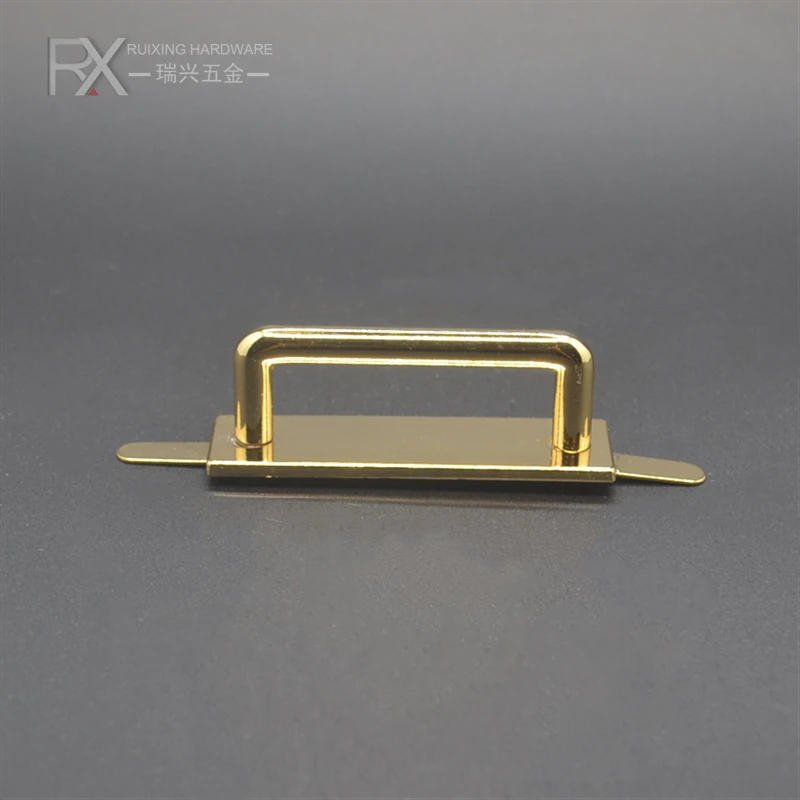 zinc alloy hardware custom arch bridge shape metal  buckle decorative tag bag prats making accessories for handbag strap bridge