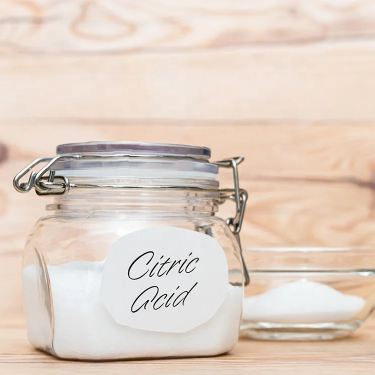 Citric Acid Anhydrous Food Grade Cas No 77-92-9 for Sale White Powder