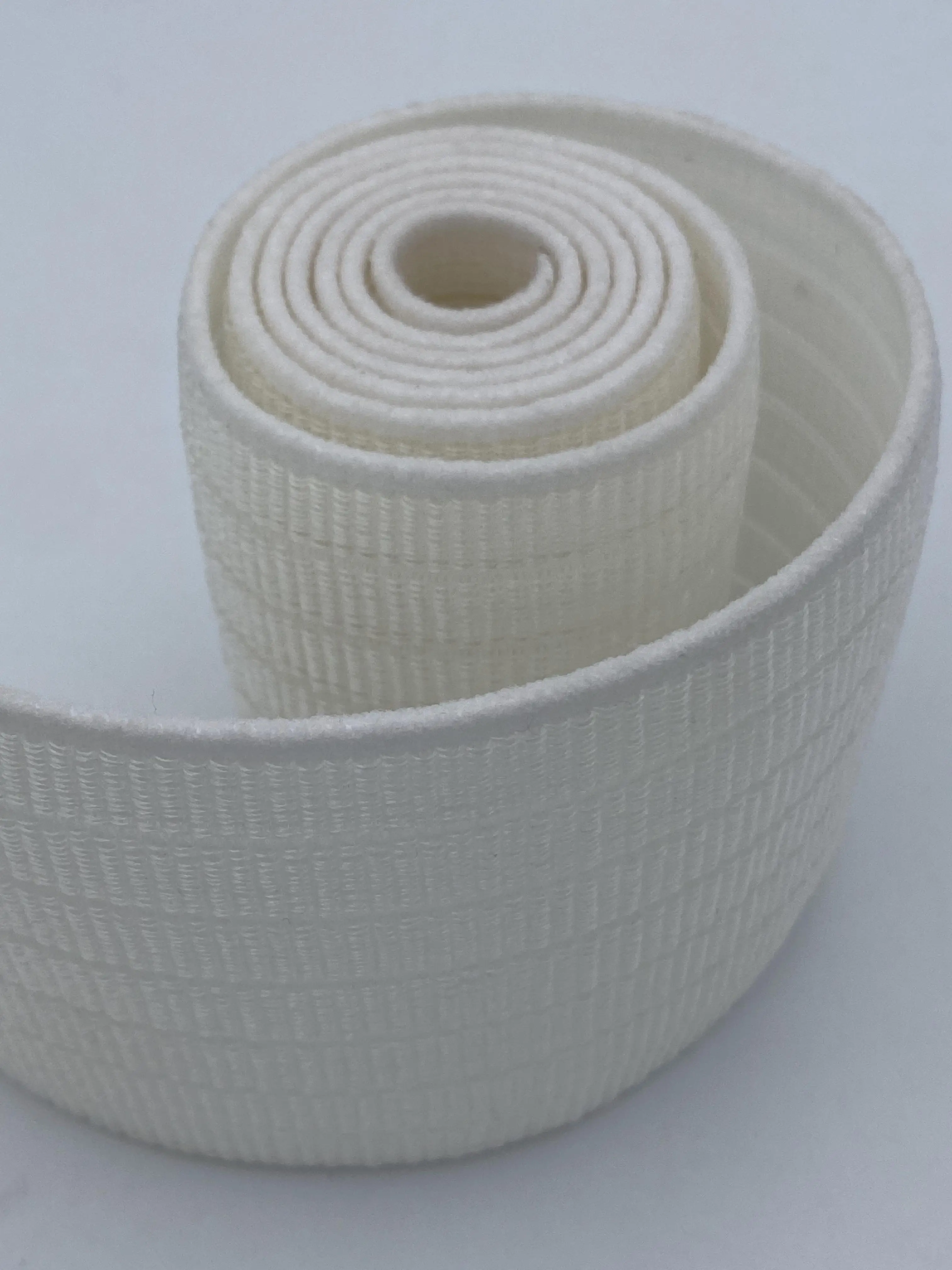 Non Slip Elastic Webbing Band High Quality Solid Color Custom High Strength Belt Fish Silk Nylon Polyester Webbing